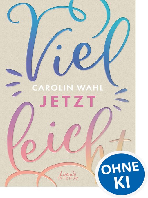 Cover image for Vielleicht jetzt